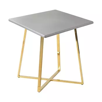 Стол haku gold (r-home) серый 80x75x80 см.