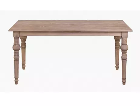 Стол hamlet (mak-interior) коричневый 160x77x78 см.