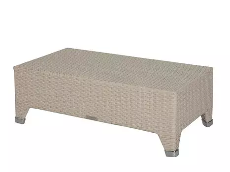 Стол кофейный barbados (atmosphera) белый 90x38x50 см.