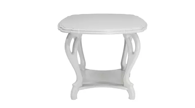 Стол журнальный кофейный п (leset) белый 70x59x71 см.