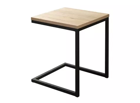 Стол кофейный loft 1 (r-home) коричневый 50x60x50 см.