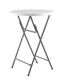 Стол коктейльный кейт (stoolgroup) белый 110 см.