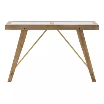 Стол-консоль ehrendil (to4rooms) коричневый 122.0x77.0x42.0 см.