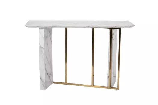 Стол-консоль (garda decor) белый 120x76x40 см.