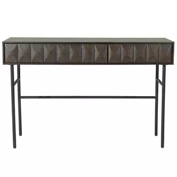 Стол консольный latina (unique) коричневый 117x75x39 см.