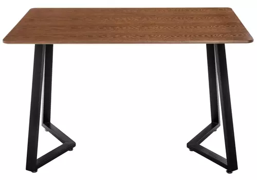 Стол kont (woodville) коричневый 80x75x120 см.