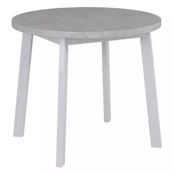 Стол круглый раскладной next , белый (bradexhome) белый 92x76x92 см.