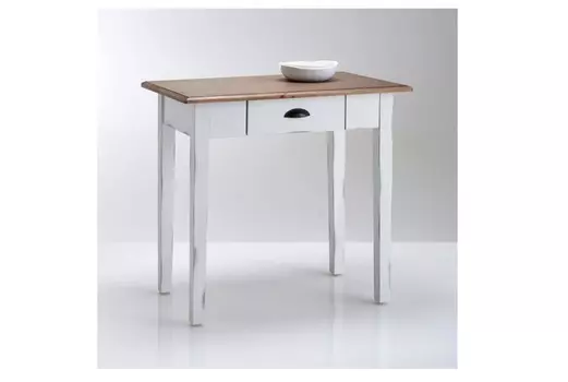 Стол кухонный roside (laredoute) коричневый 80x74x50 см.