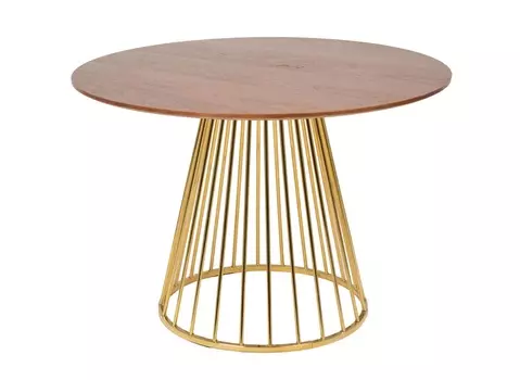 Стол liverpool (bradexhome) коричневый 75 см.