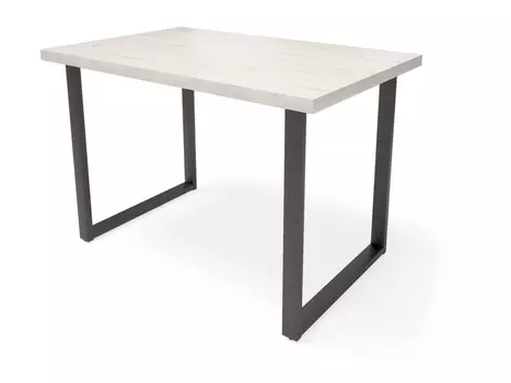 Стол лофт (millwood) белый 120x75x70 см.