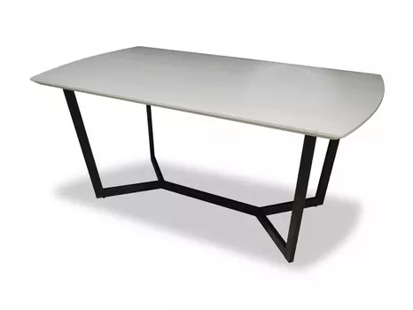 Стол лофт (millwood) белый 120x75x70 см.