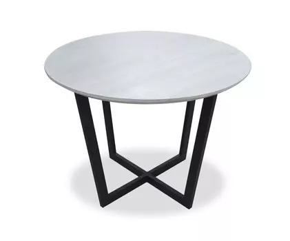 Стол лофт (millwood) белый 75 см.