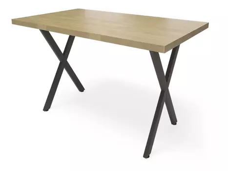 Стол лофт (millwood) бежевый 120x75x70 см.