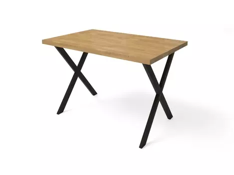 Стол лофт (millwood) бежевый 120x75x70 см.