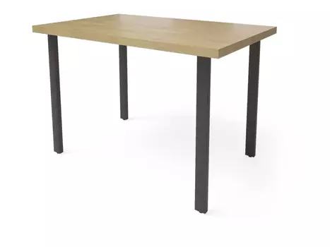 Стол лофт (millwood) бежевый 120x75x70 см.