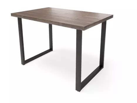 Стол лофт (millwood) коричневый 120x75x70 см.