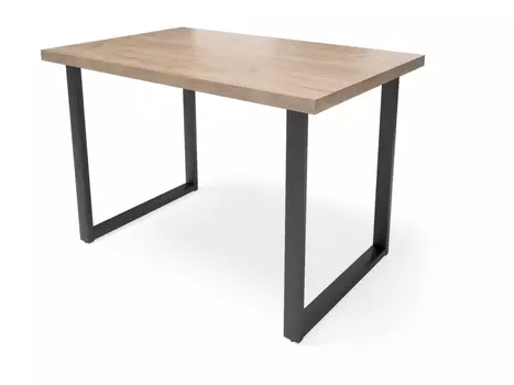 Стол лофт (millwood) коричневый 120x75x70 см.