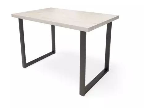 Стол лофт (millwood) серый 120x75x70 см.