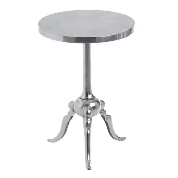 Стол loos (to4rooms) серебристый 55 см.