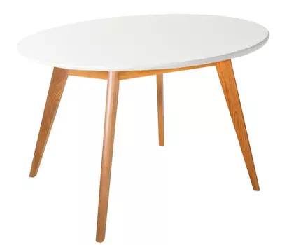 Стол лунд (r-home) белый 75 см.