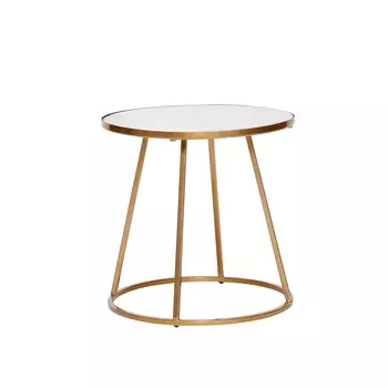 Стол marble (hubsch) золотой 41.0 см.