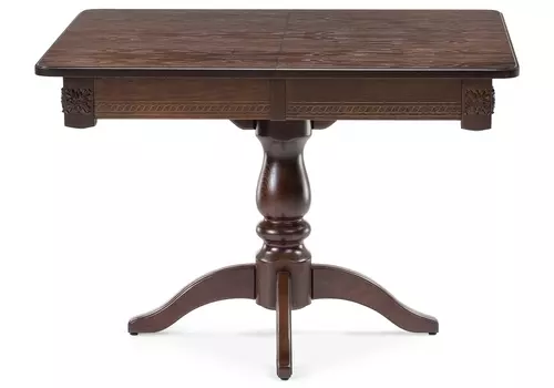 Стол матис (woodville) коричневый 90x76x110 см.