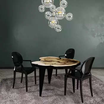 Стол min (wowbotanica) коричневый 116x92 см.