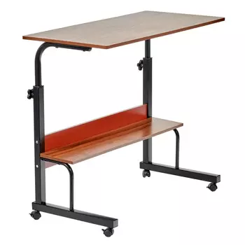 Стол многофункциональный isola (bradexhome) коричневый 80x66x40 см.