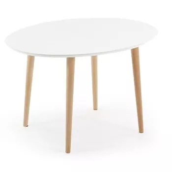 Стол oakland (la forma) белый