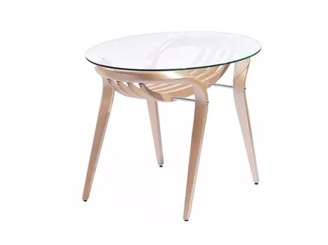 Стол обеденный apriori (actualdesign) бежевый 80.0x75.0x120.0 см.