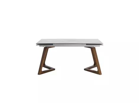 Стол обеденный артизан раскладной (stoolgroup) серый 240x76x90 см.