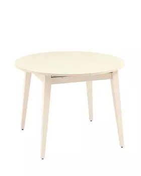 Стол обеденный берлин раскладной 100-130 кремовый матовый (stoolgroup) бежевый