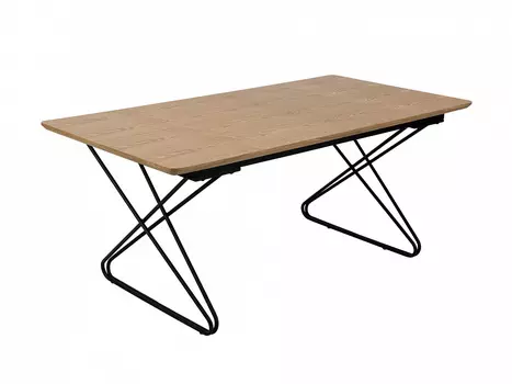 Стол обеденный flavio (ogogo) коричневый 180x76x90 см.