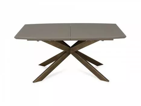 Стол обеденный fobos (ogogo) коричневый 210x76x90 см.