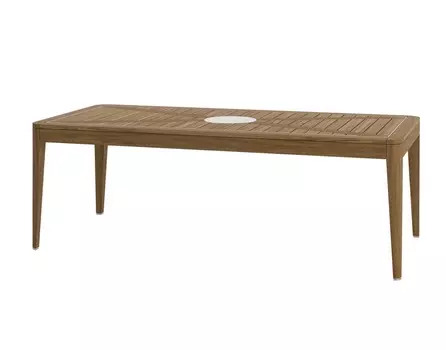 Стол обеденный legend (atmosphera) коричневый 220x75x100 см.