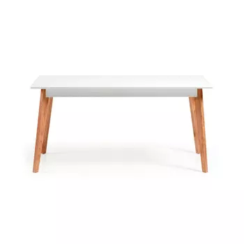 Стол обеденный meety (la forma) белый 160x77x90 см.