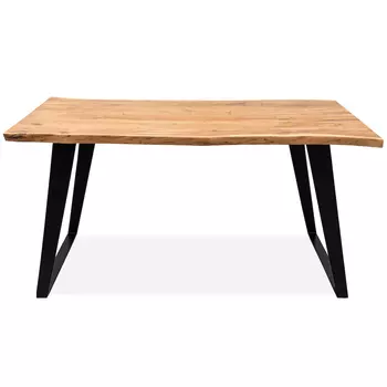 Стол обеденный рахна (indian story) бежевый 150x75x90 см.