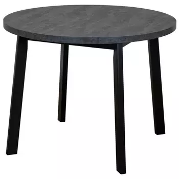 Стол обеденный раскладной next (bradexhome) черный 76 см.