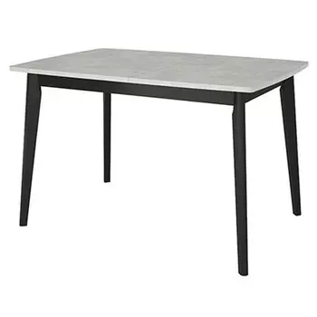 Стол обеденный расладной oslo (bradexhome) серый 120x76x80 см.