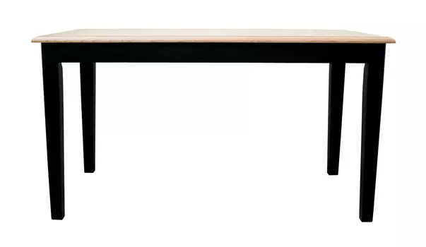 Стол обеденный раздвижной edmund (mak-interior) коричневый 140x76x80 см.