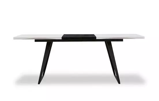 Стол обеденный раздвижной (europe style) белый 209.0x75.0x80.0 см.