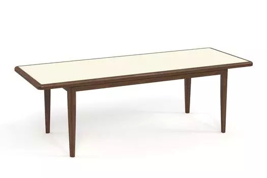 Стол обеденный seagull (yachtline) бежевый 90x77x220 см.