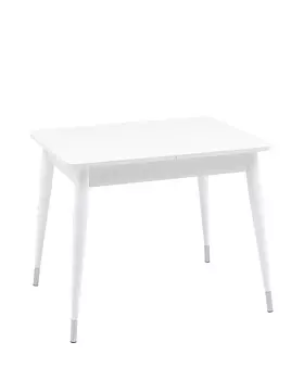 Стол обеденный сидней раскладной 90-120*70 белый матовый (stoolgroup) белый