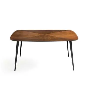 Стол обеденный watford (laredoute) коричневый 150x75x90 см.