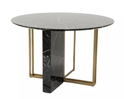 Стол обеденный веспер (ist casa) черный 76 см.