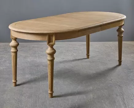 Стол обеденный винтаж раздвижной (myfurnish) коричневый 100x77x100 см.