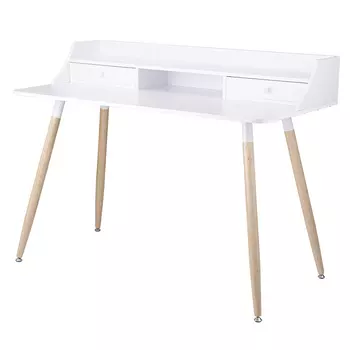 Стол офисный рallotta (berg) белый 120x60x92 см.