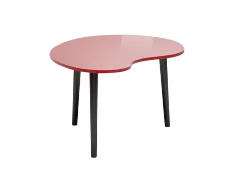 Стол palitra (ogogo) красный 88x47x71 см.
