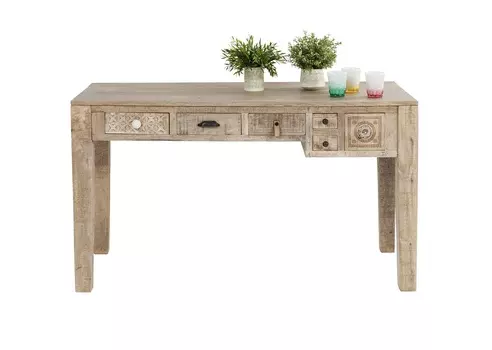 Стол письменный puro (kare) коричневый