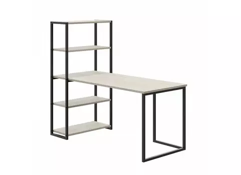 Стол письменный-стеллаж board (ogogo) бежевый 160x142x75 см.